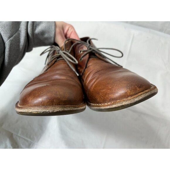 Franco Fortini Dade Brown Leather Chukka Boot Men's Size 10 M - Picture 9 of 12